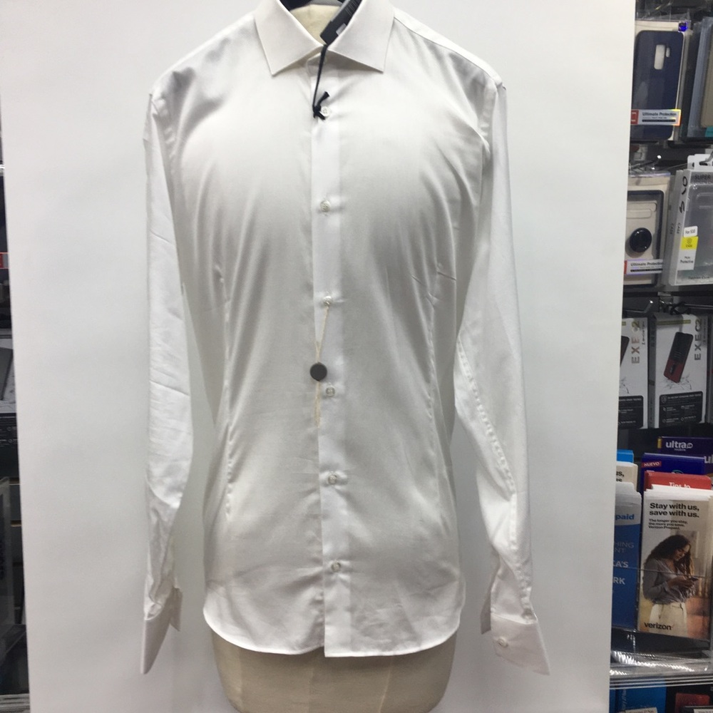 just CAVALLI White Dress Shirt 39 size / 15,5 neck